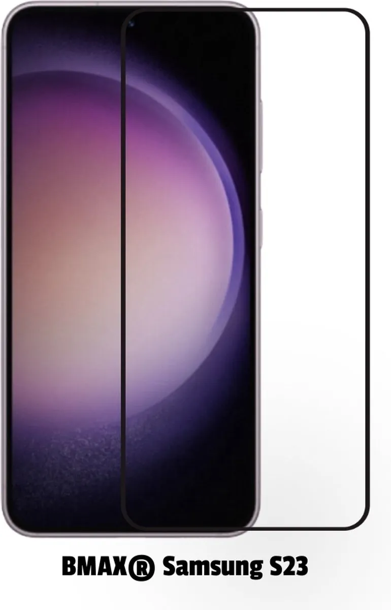 BMAX BMAX850468 Screenprotector - Samsung Galaxy S23 - 2 Stuks - Zwart