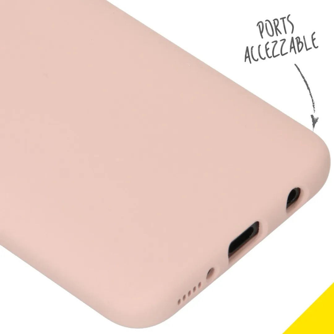 Accezz Hoesje Samsung Galaxy A40 - Roze