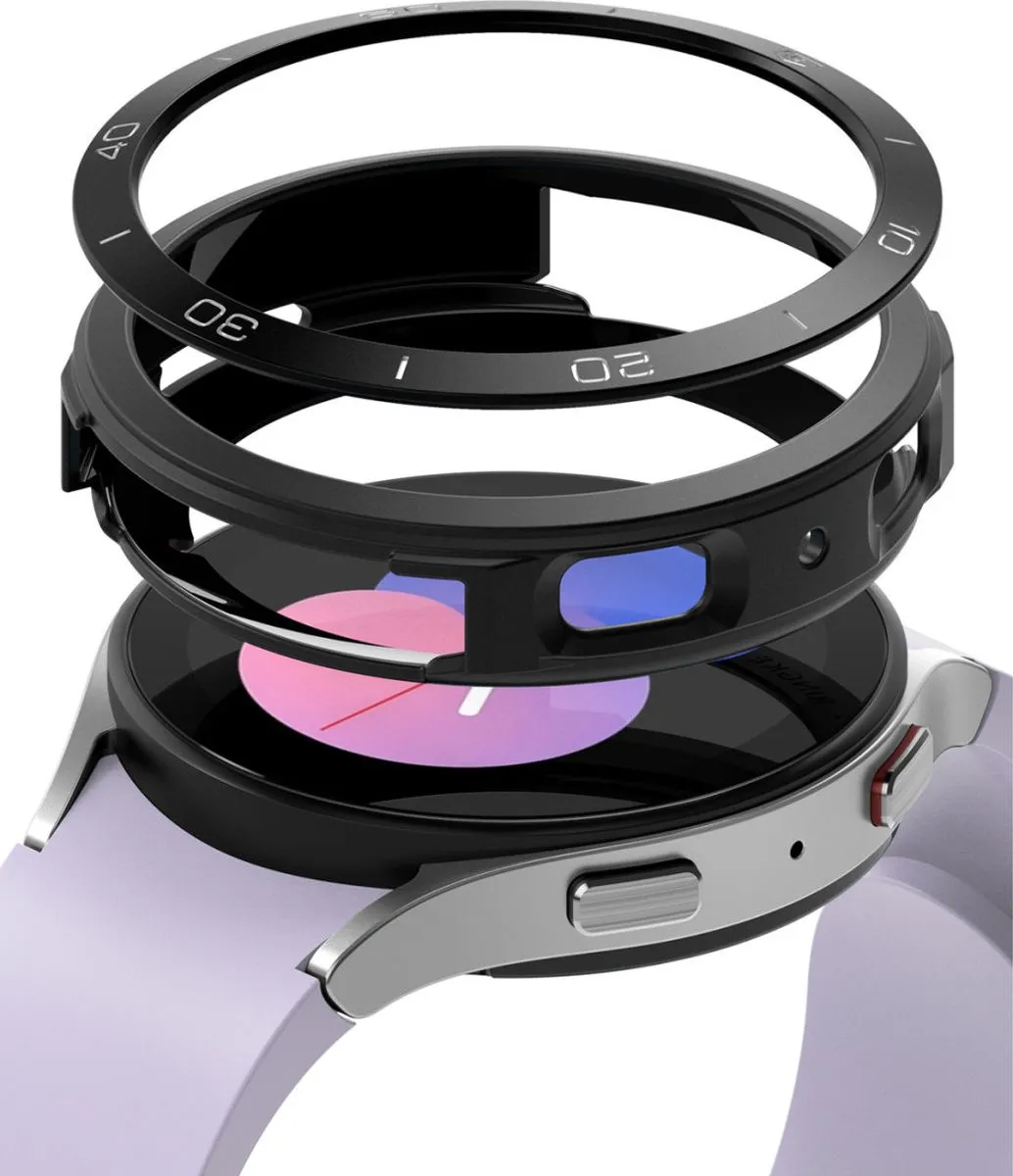 Ringke Air Sports Bezel Styling voor Samsung Galaxy Watch 5 40mm - Zwart