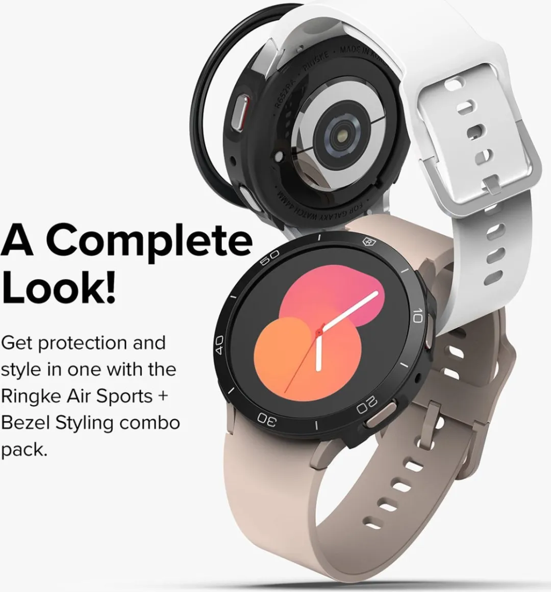 Ringke Air Sports Bezel Styling voor Samsung Galaxy Watch 5 40mm - Zwart