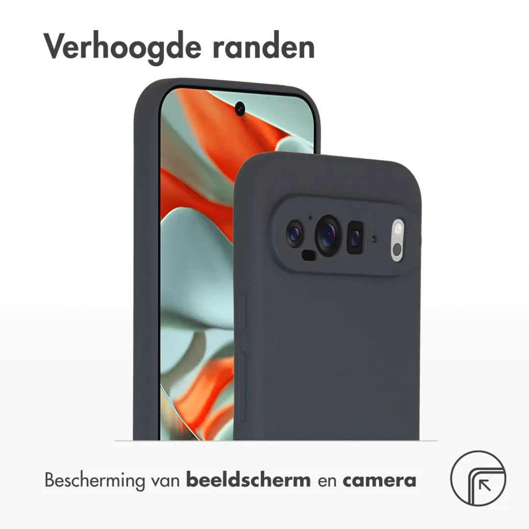 Accezz Hoesje Google Pixel 9 Pro XL - Donkerblauw