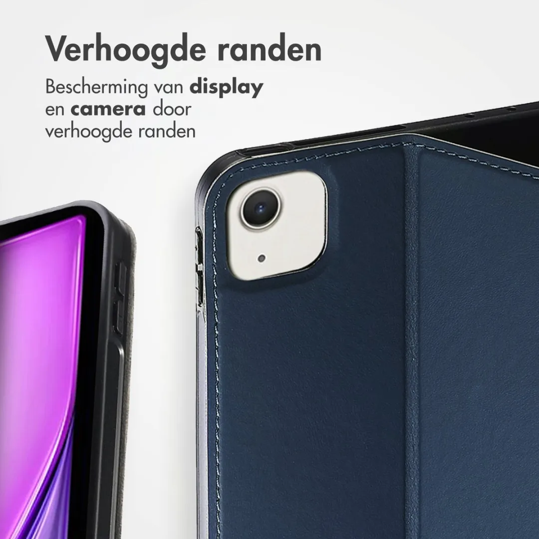 Accezz Tablethoes SH00074640 - Apple iPad Air 13 - Donkerblauw
