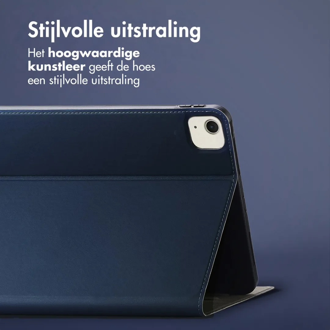 Accezz Tablethoes SH00074640 - Apple iPad Air 13 - Donkerblauw
