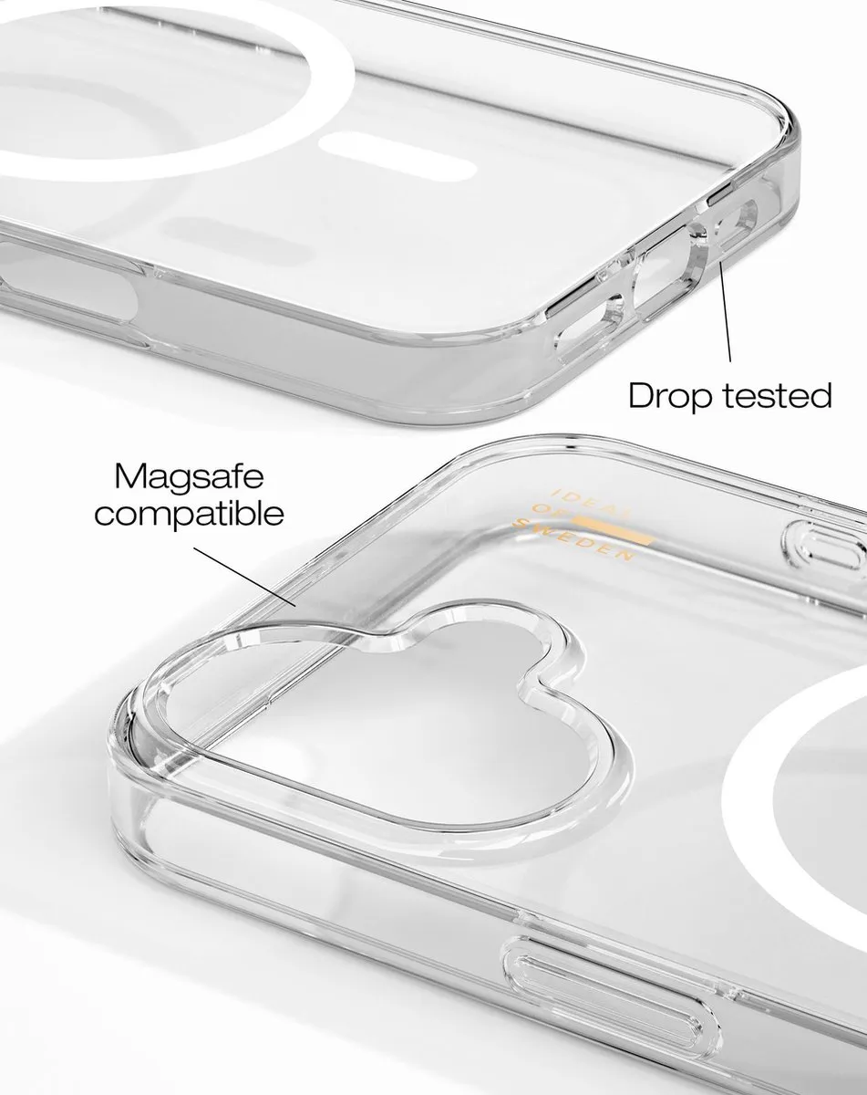 iDeal of Sweden Clear Case iPhone 16 - MagSafe - IDCLCMS-I2461-471 - afbeelding 2 van 5