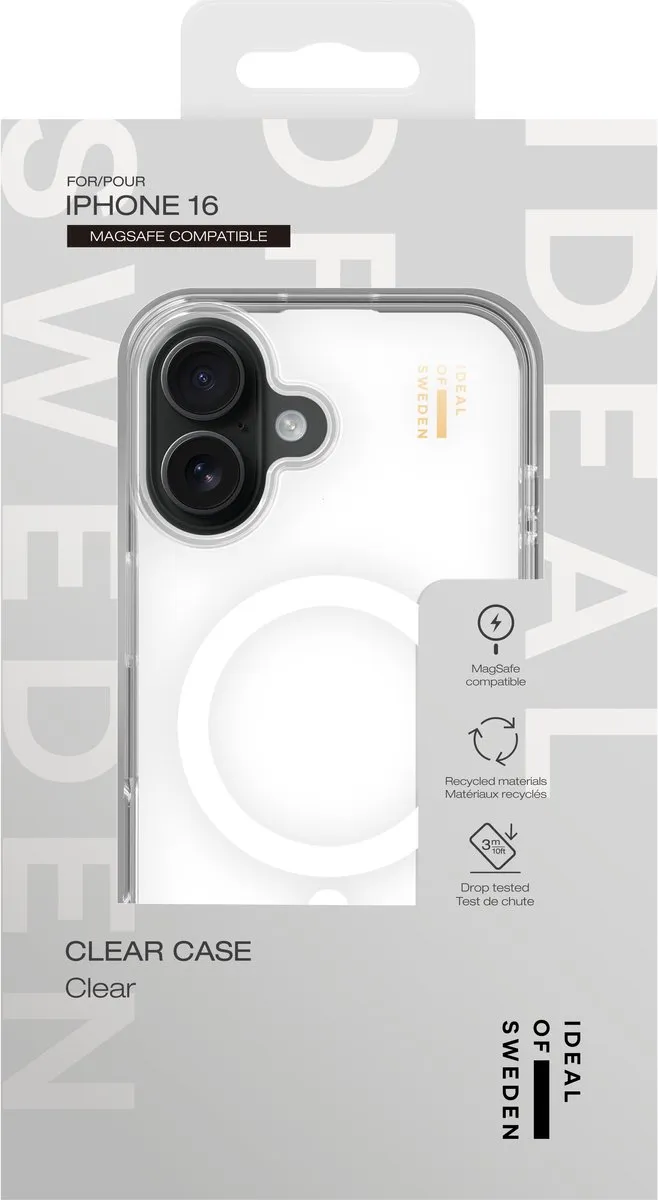 iDeal of Sweden Clear Case iPhone 16 - MagSafe - IDCLCMS-I2461-471 - afbeelding 4 van 5
