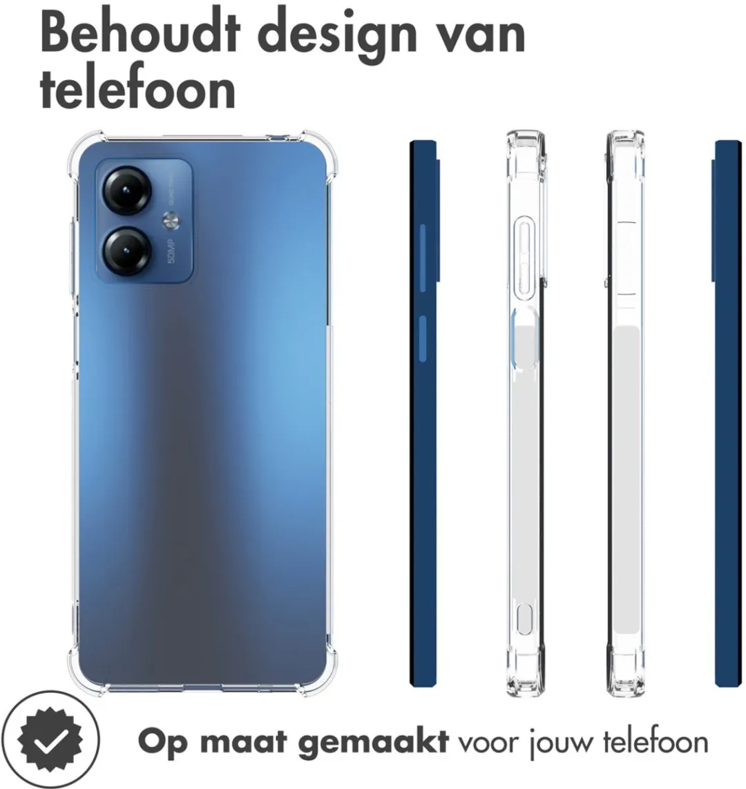 Imoshion Hoesje Motorola Moto G14 - Transparant