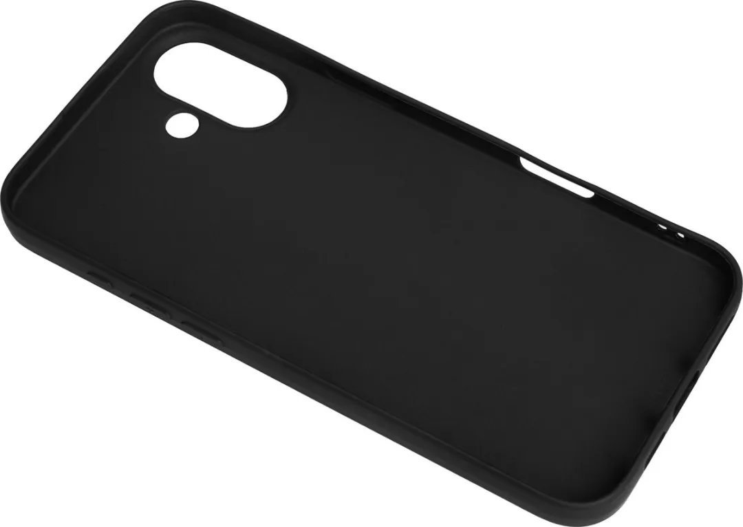 BMAX Siliconen Hoesje iPhone 16 - Zwart