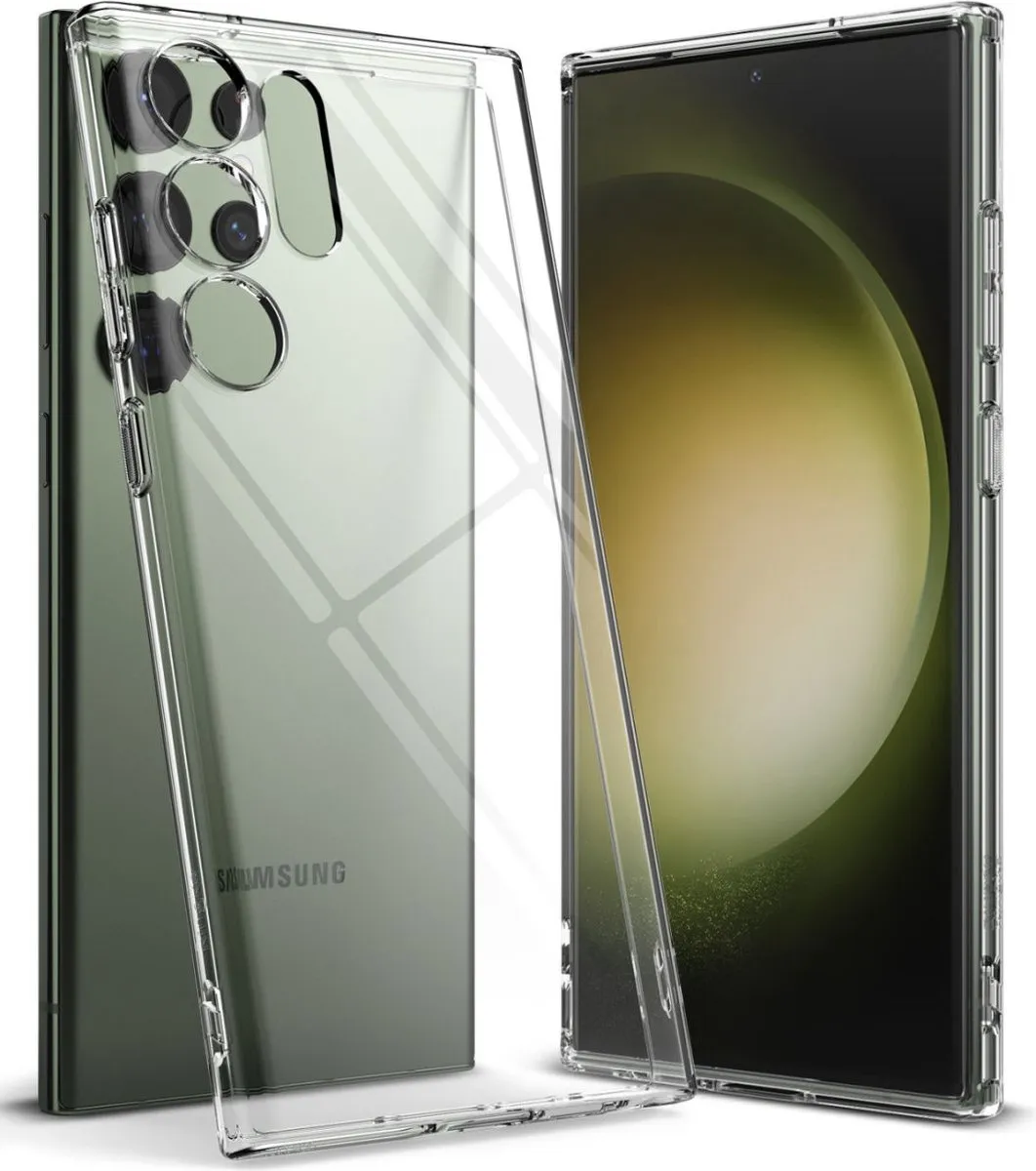 Ringke Air Flexibel TPU Hoesje Transparant - Samsung Galaxy S23 Ultra