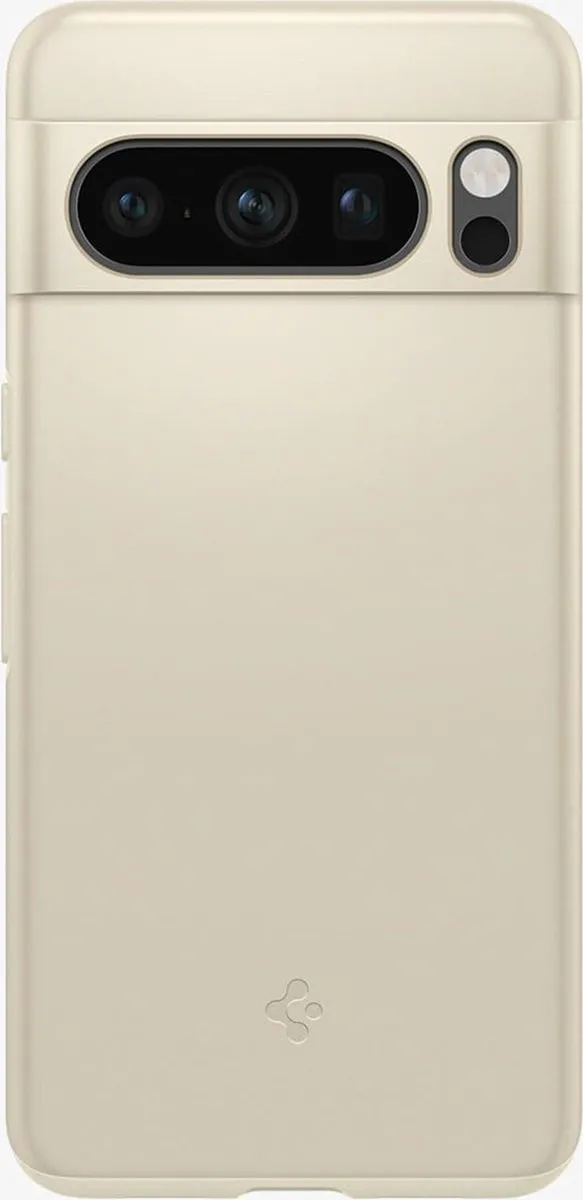 Spigen Thin Fit Hoesje ACS06328 Google Pixel 8 Pro - Beige