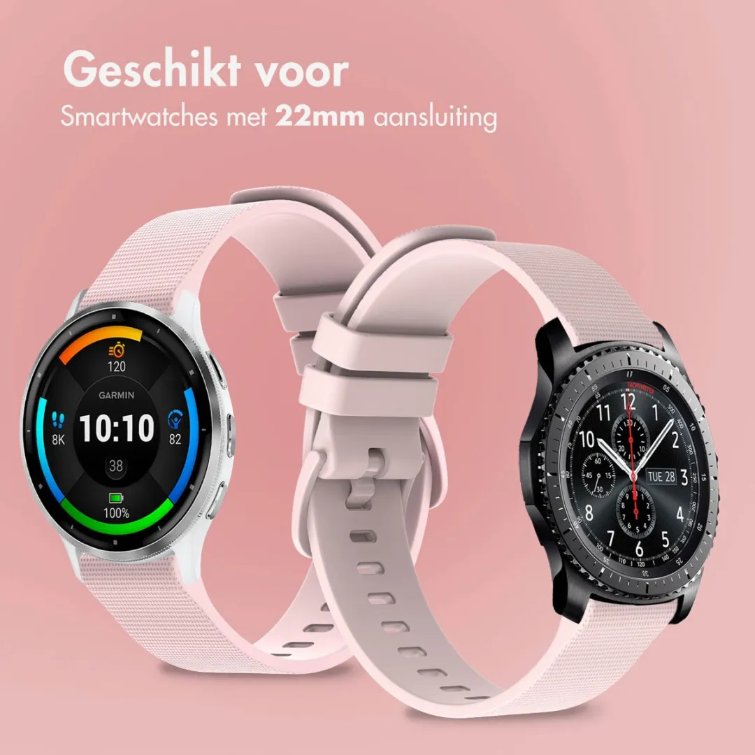 Imoshion Siliconen Sportband 22mm - Roze