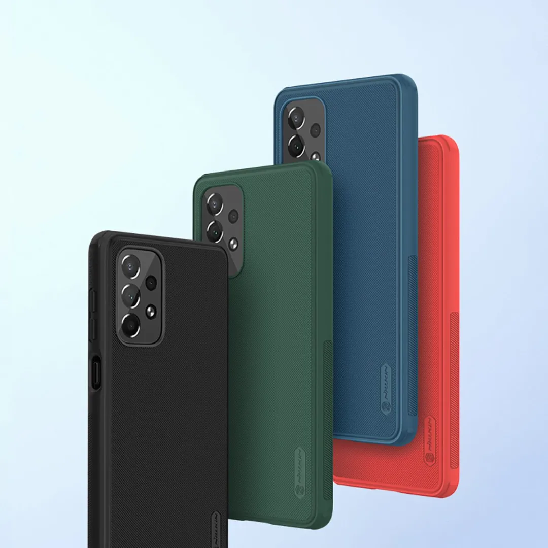 Nillkin Frosted Shield Pro Hoesje Samsung Galaxy A73 - Rood - afbeelding 5 van 6