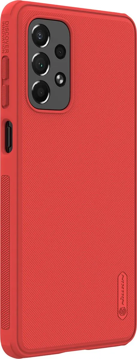 Nillkin Frosted Shield Pro Hoesje Samsung Galaxy A73 - Rood - afbeelding 2 van 6