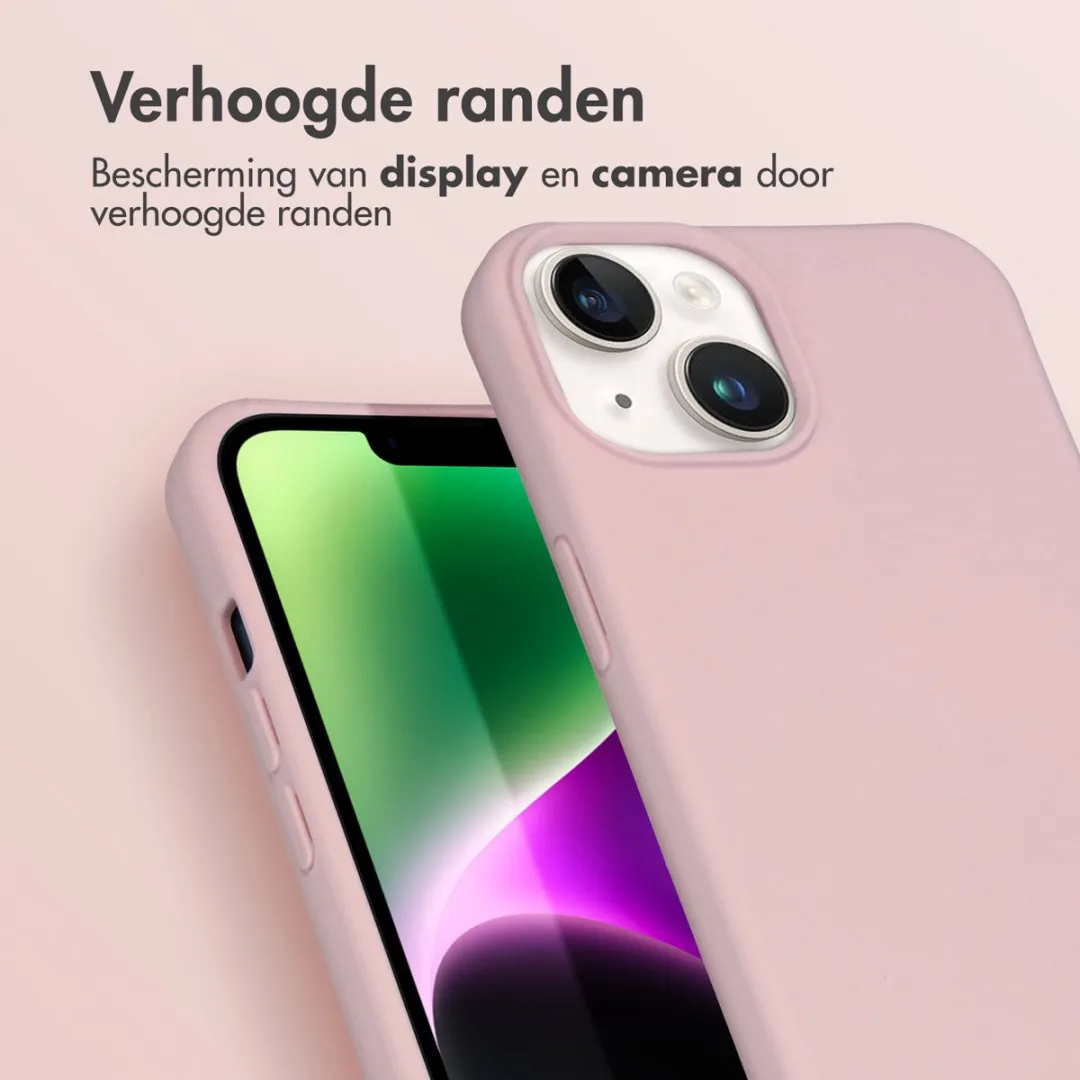 Imoshion Hoesje iPhone 14 Roze - Backcover met koord