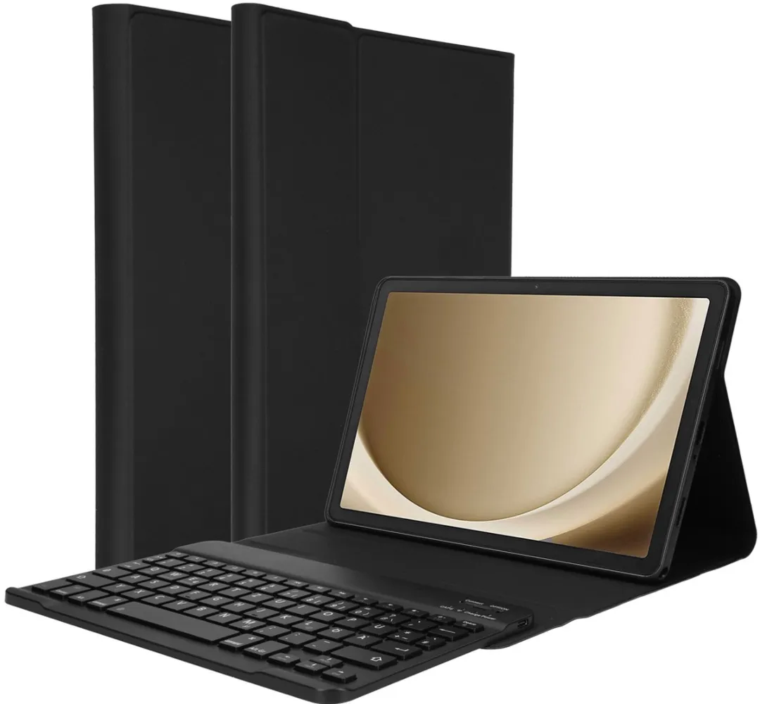 Accezz QWERTY Bluetooth Keyboard Bookcase SH00069649 - Zwart