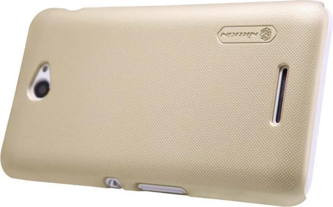 Nillkin Super Frosted Backcover Sony Xperia E4 - Goud - afbeelding 4 van 6