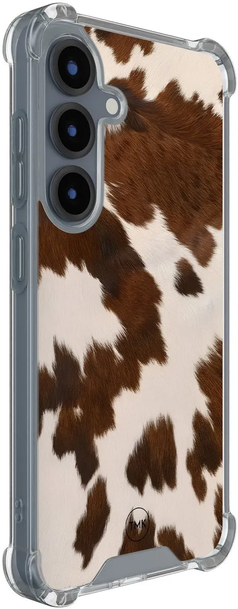 Casevibes Shockproof Hoesje Samsung Galaxy S25 - Bruin