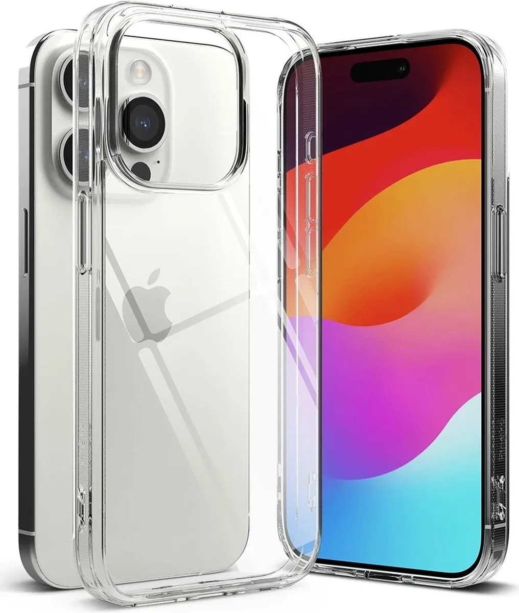 Ringke Fusion Back Cover Transparant iPhone 15 Pro Hoesje