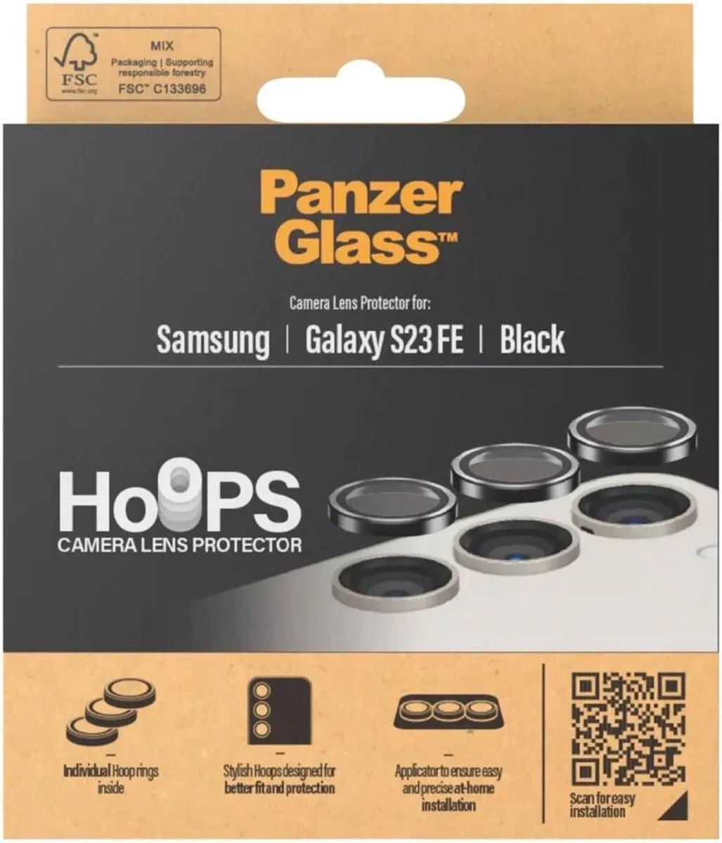 PanzerGlass Hoops Camera Lens Protector Samsung Galaxy S23 FE - 1 Stuk
