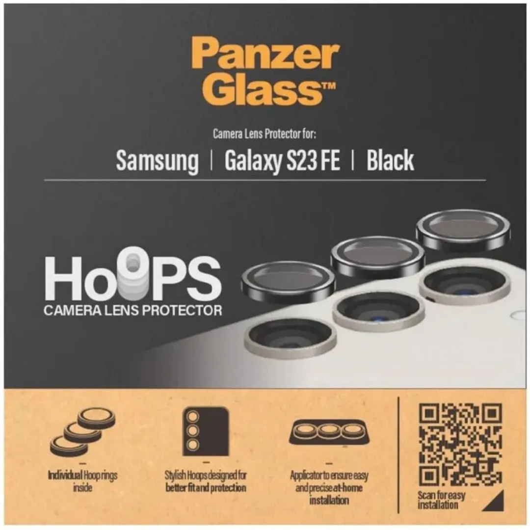 PanzerGlass Hoops Camera Lens Protector Samsung Galaxy S23 FE - 1 Stuk