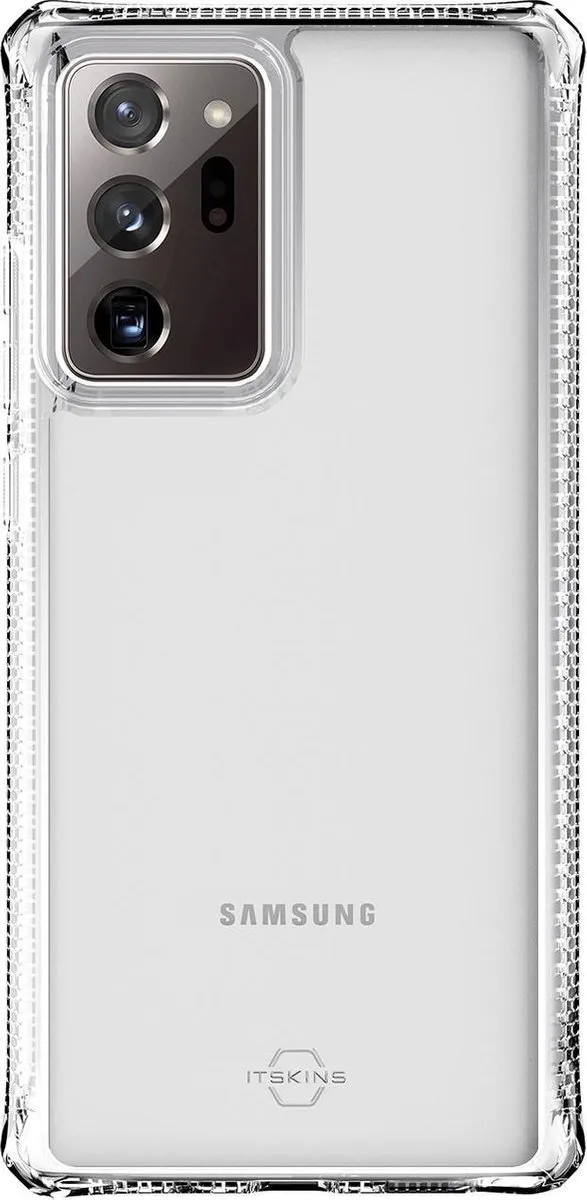 Itskins Hybrid Cover Samsung Galaxy Note20 Ultra - Transparant - SGP2-HBMKC-TRSP
