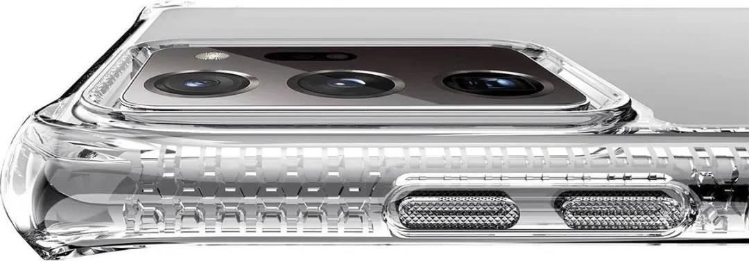 Itskins Hybrid Cover Samsung Galaxy Note20 Ultra - Transparant - SGP2-HBMKC-TRSP