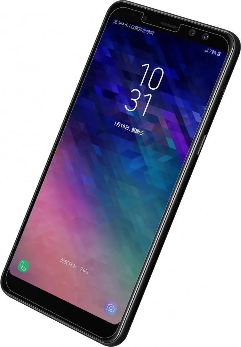 Nillkin Tempered Glass Screenprotector Samsung Galaxy A8+ (2018) 9H Nano - afbeelding 3 van 5