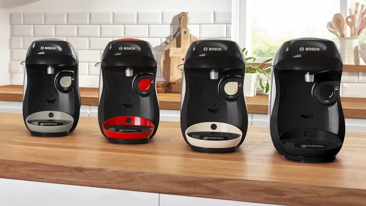 Bosch TAS109E Capsule Koffiemachine - 1400W - 700ml - Zwart