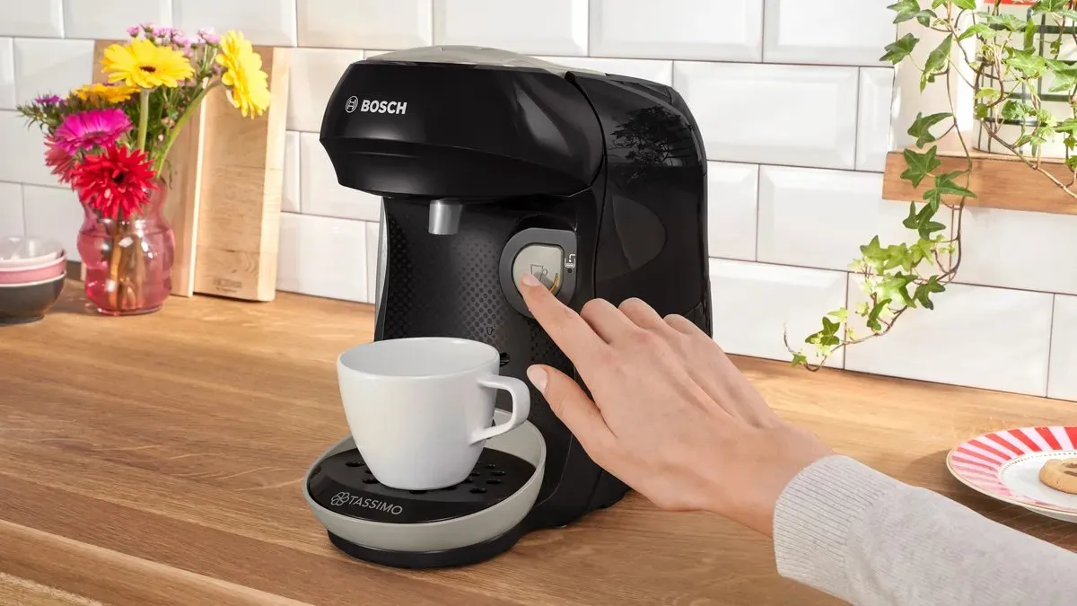 Bosch TAS109E Capsule Koffiemachine - 1400W - 700ml - Zwart - afbeelding 6 van 6