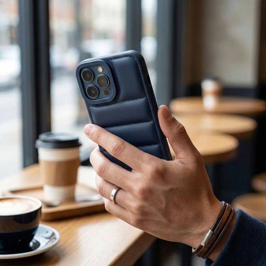 NUVEX iPhone 12 Pro Hoesje Set - Grijs/Zwart - Kaartvak