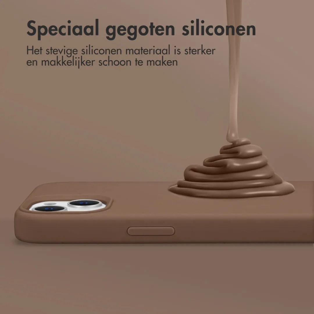 Accezz Hoesje iPhone 13 Pro Lichtbruin - MagSafe
