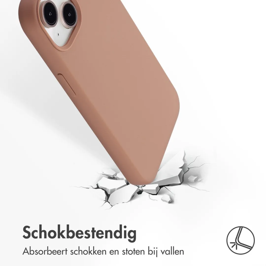 Accezz Hoesje iPhone 13 Pro Lichtbruin - MagSafe