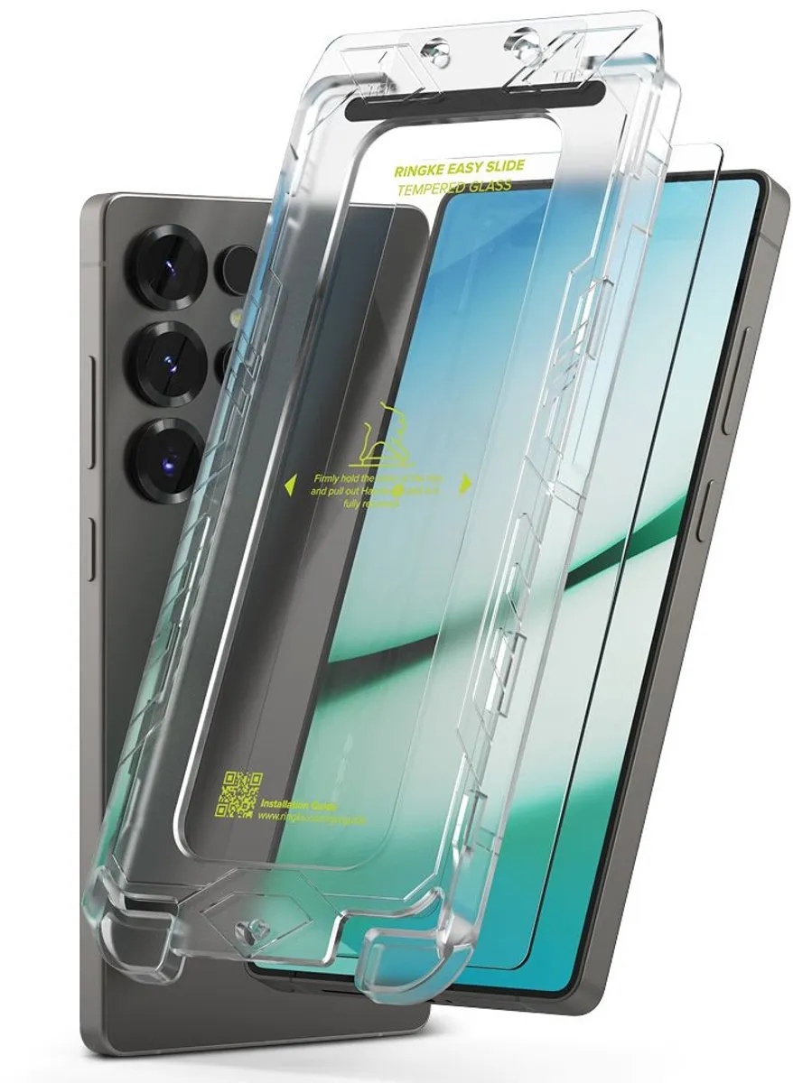 Ringke Easy Slide Tempered Glass 9H - 2 Stuks - Samsung Galaxy S25 Ultra