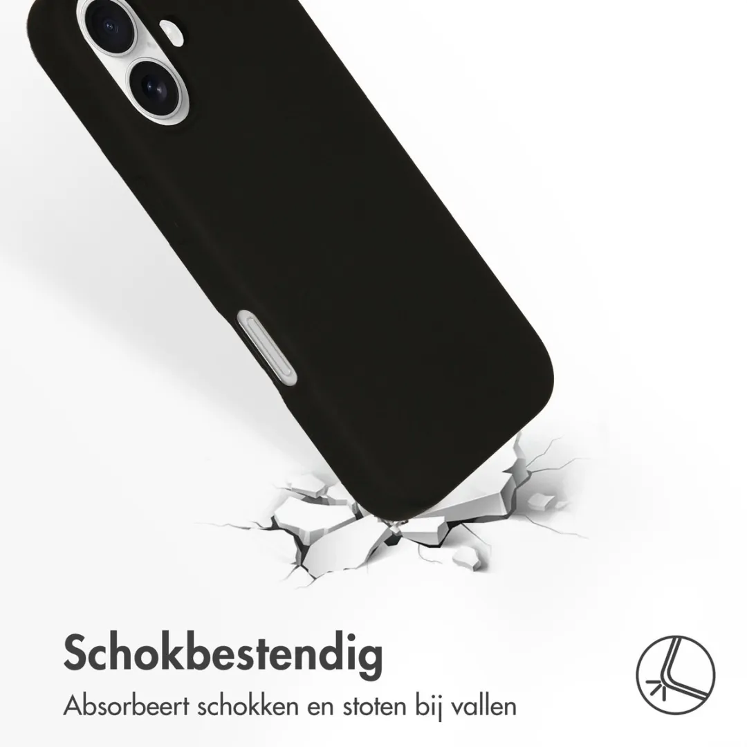 Accezz iPhone 16 MagSafe Hoesje - Zwart
