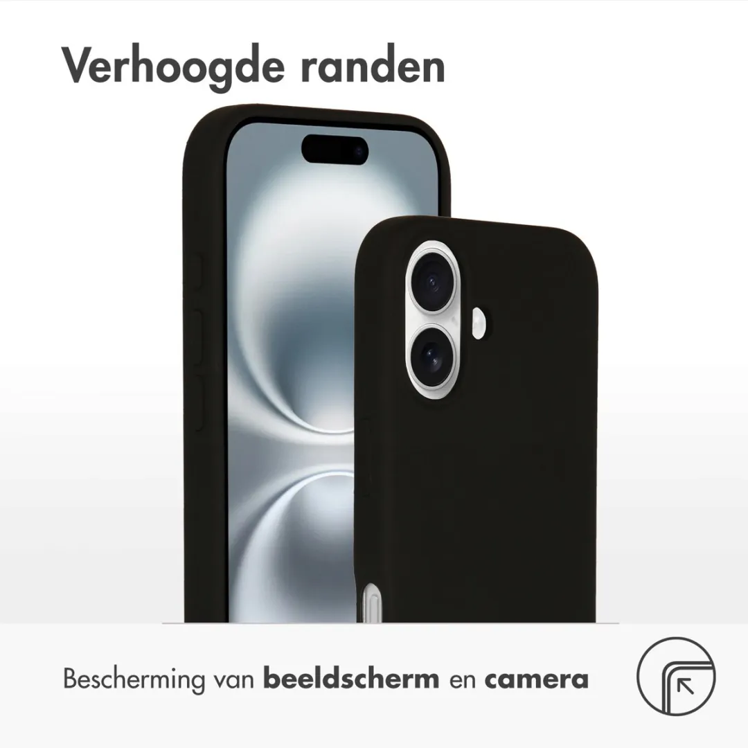 Accezz iPhone 16 MagSafe Hoesje - Zwart
