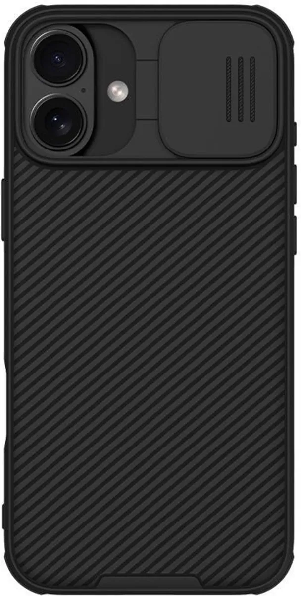 Nillkin CamShield Magnetisch Hoesje iPhone 16 - Zwart