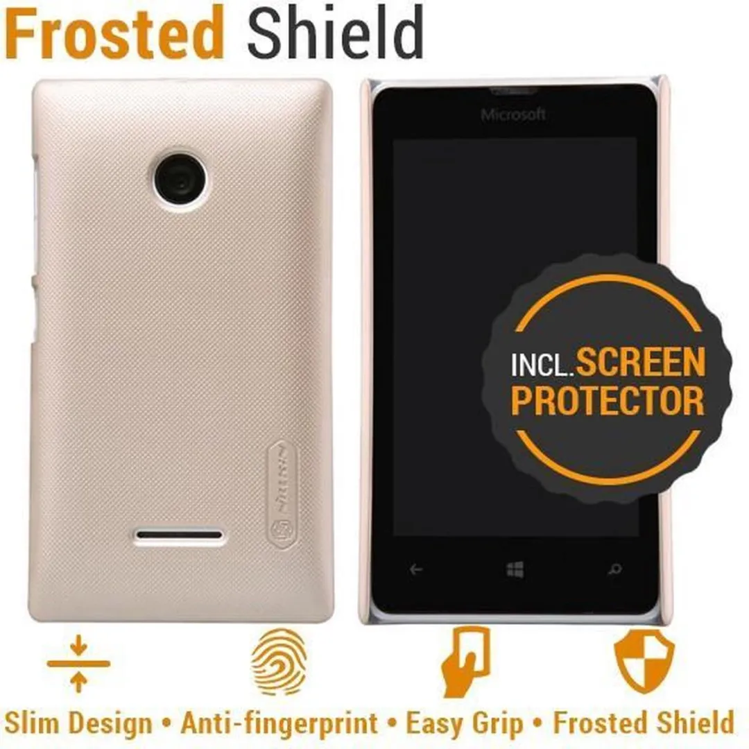 Nillkin Frosted Shield Hoes Microsoft Lumia 532 - Zwart - afbeelding 2 van 6