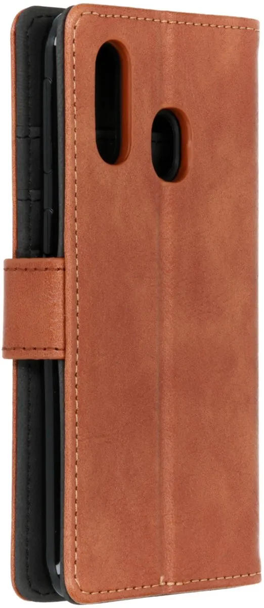 Imoshion Hoesje Samsung Galaxy A40 - 3 Pasjes - Bruin