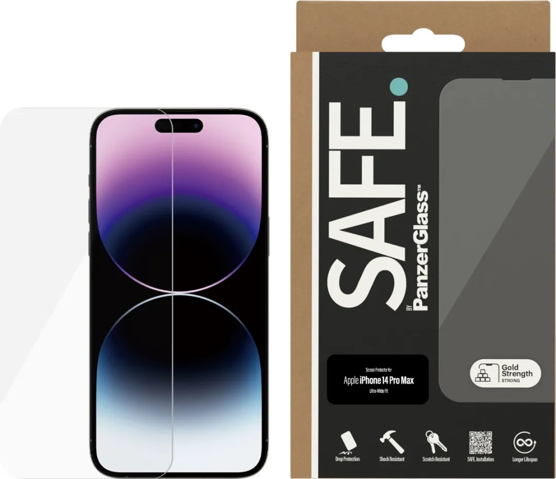 PanzerGlass SAFE95176 Screenprotector iPhone 14 Pro Max - afbeelding 6 van 6