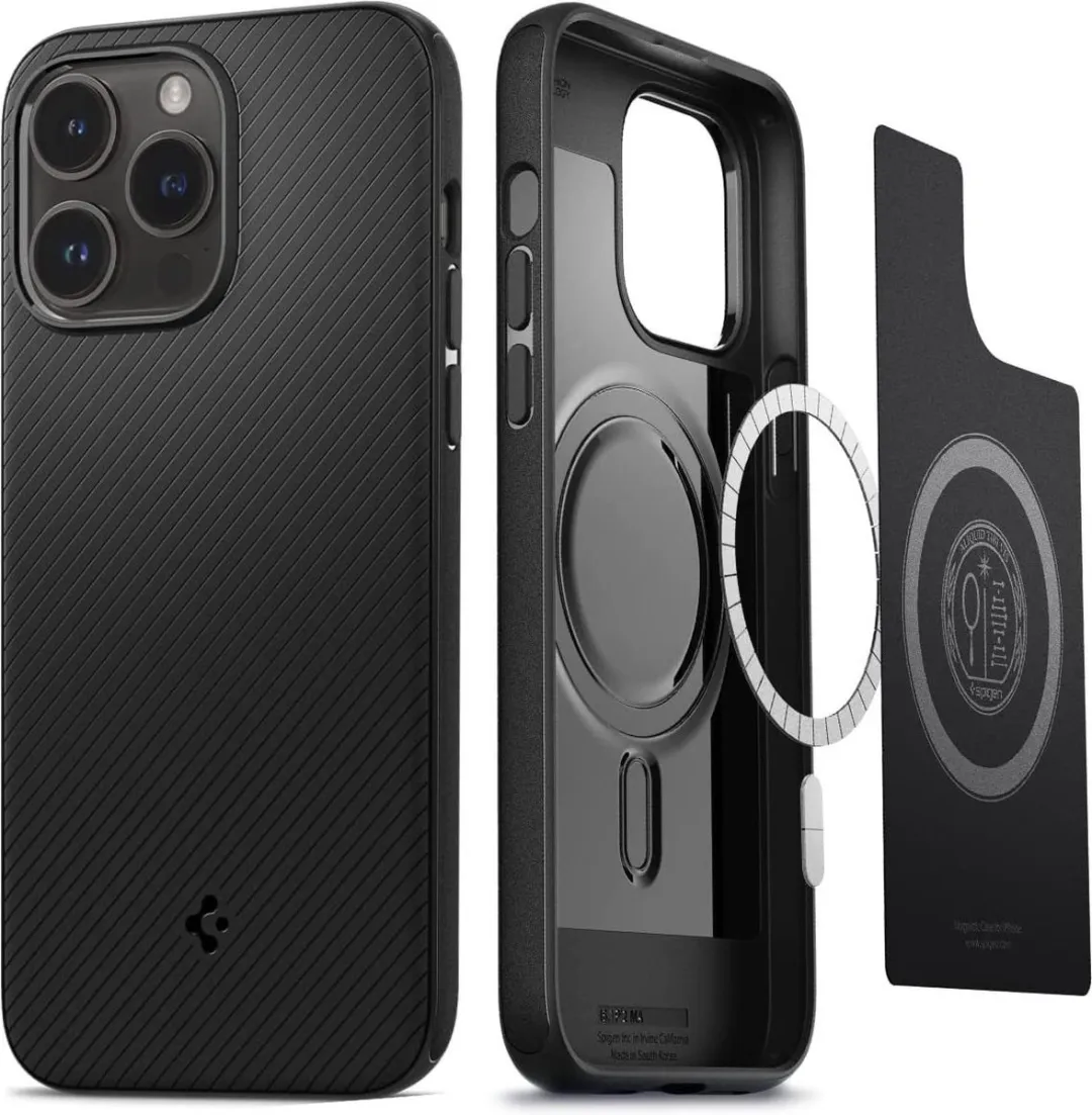 Spigen Mag Armor Hoesje iPhone 14 Pro ACS04989 - Zwart