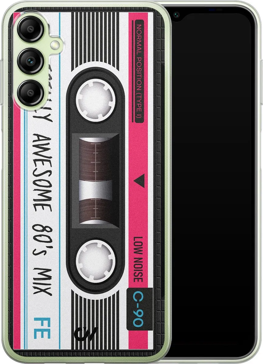 Casevibes Samsung Galaxy A14 5G Hoesje - Zwart - Cassette