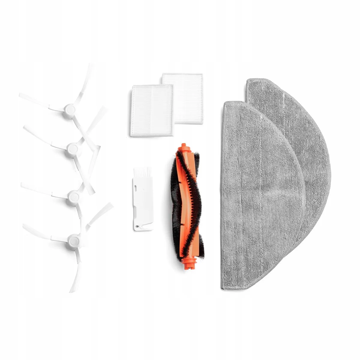 Xiaomi Robotstofzuiger E10/E12 Accessoireset - 12-delig - Wit/Zwart/Grijs