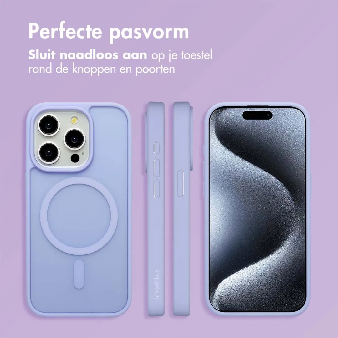 Imoshion iPhone 15 Pro MagSafe Hoesje - Lila