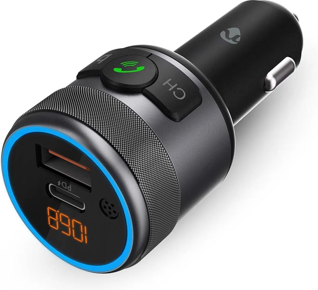 Nedis FM-Audiotransmitter Auto - Handenvrij bellen - Bluetooth - Zwart - afbeelding 6 van 6