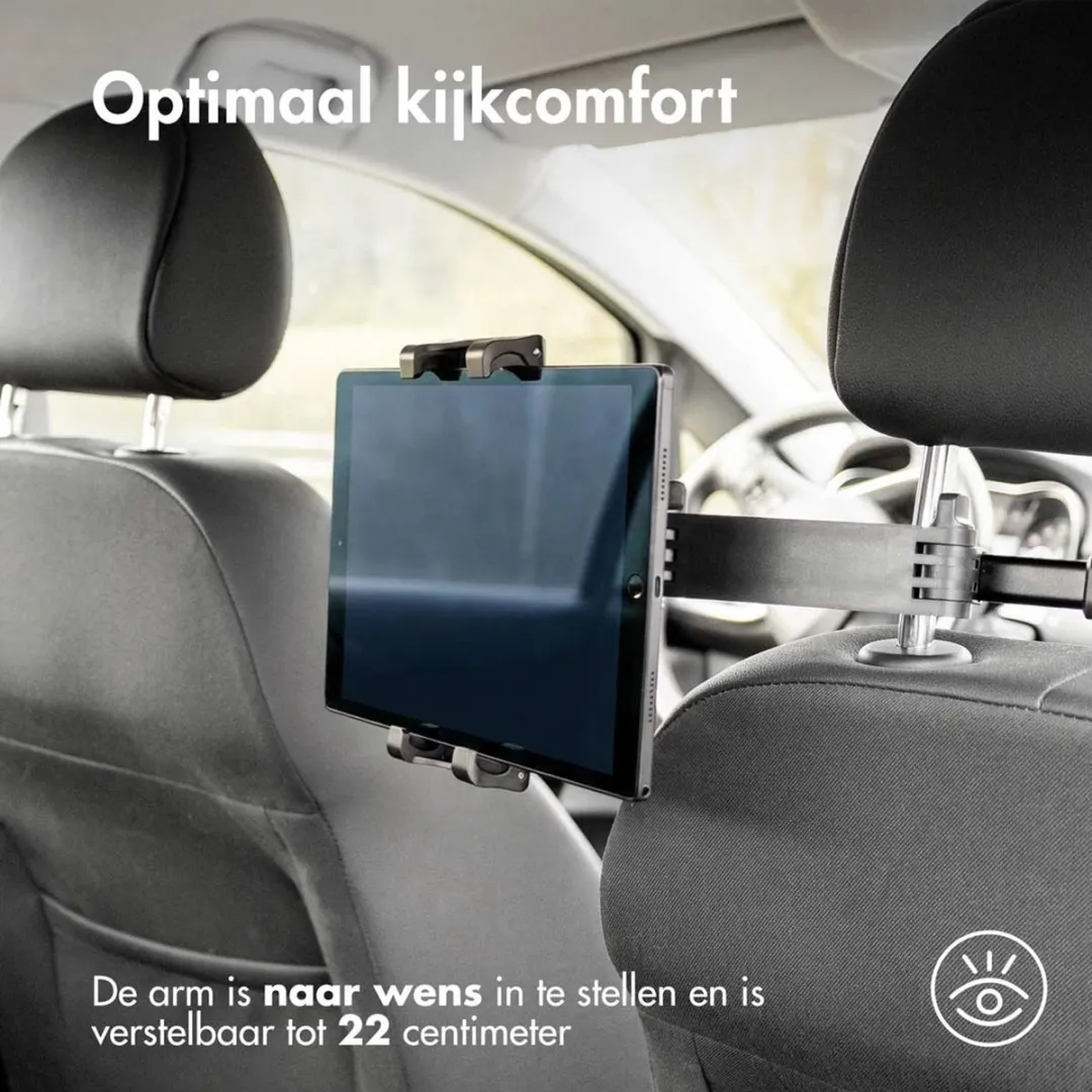 Imoshion SH00054520 Tablethouder Auto 14.5" - 360° Draaibaar - Zwart