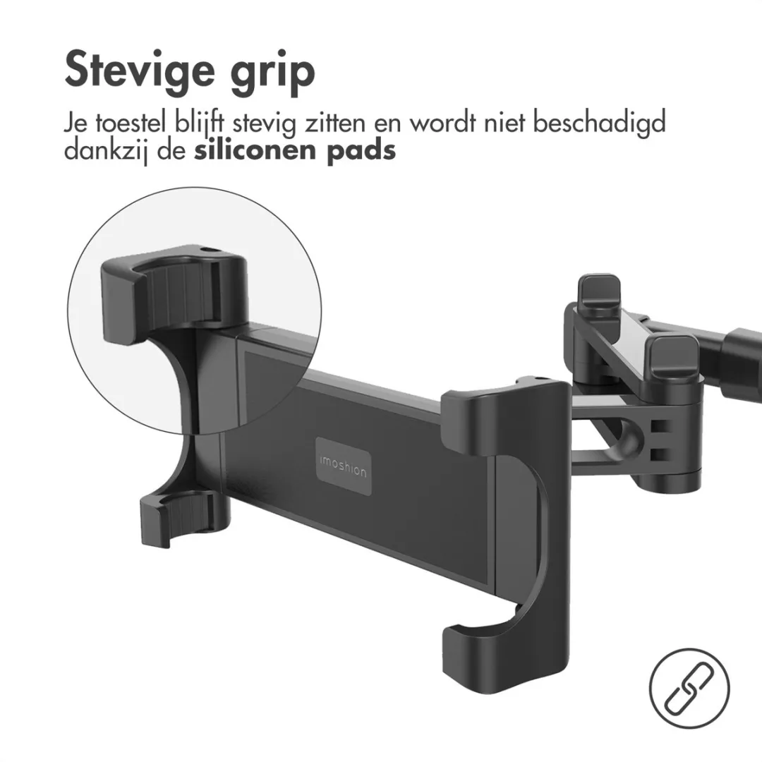 Imoshion SH00054520 Tablethouder Auto 14.5" - 360° Draaibaar - Zwart - afbeelding 6 van 6