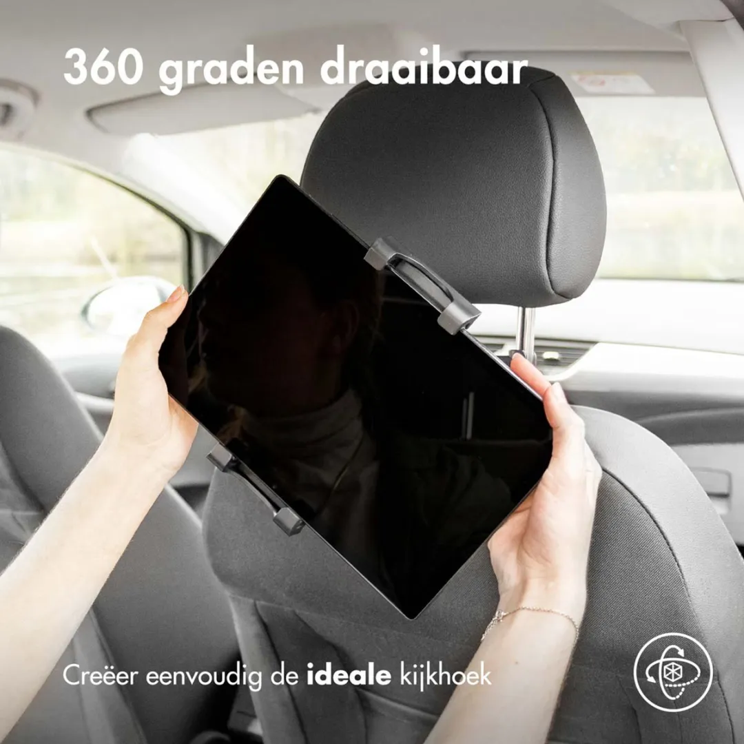 Imoshion SH00054520 Tablethouder Auto 14.5" - 360° Draaibaar - Zwart