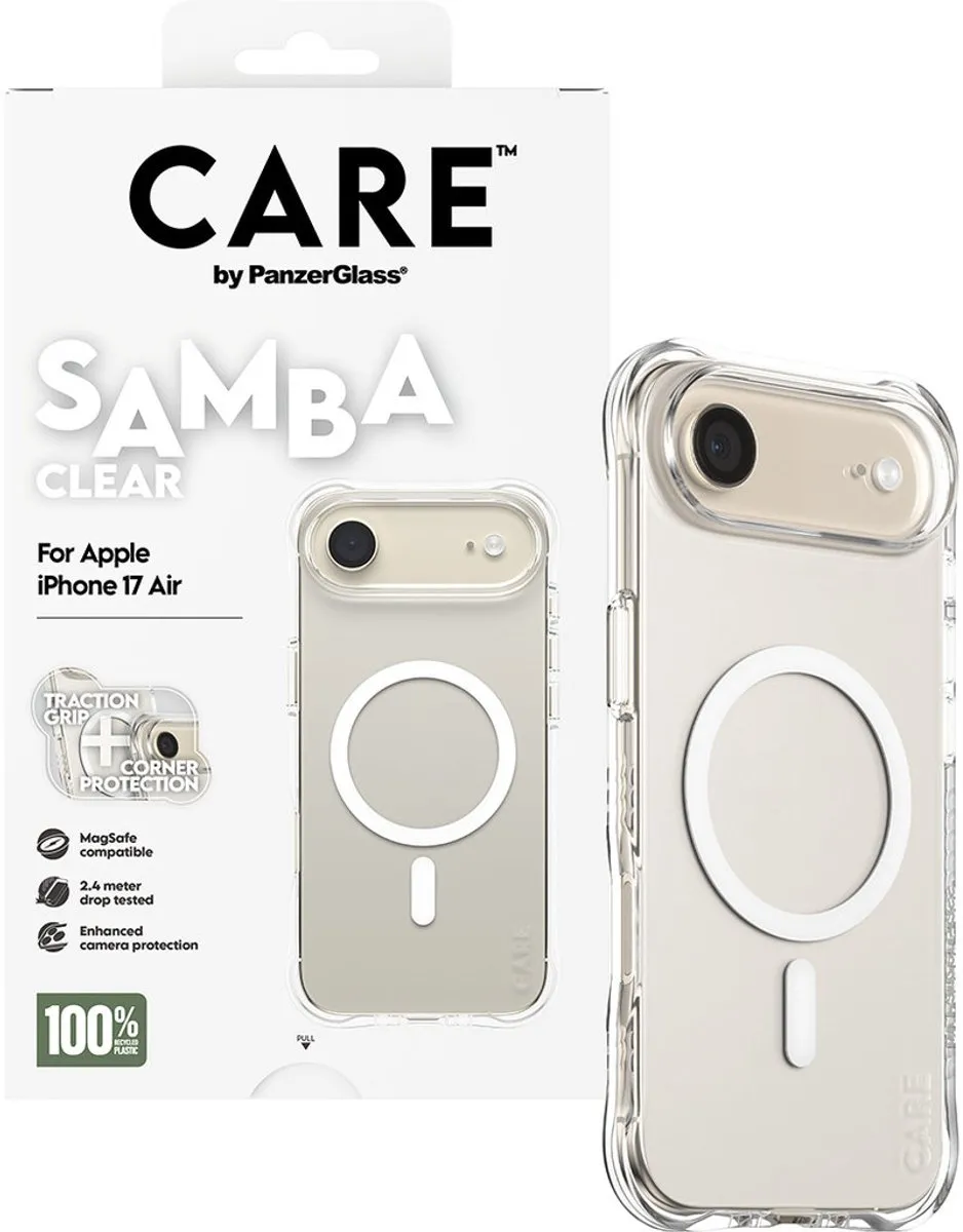 PanzerGlass Hoesje iPhone 15/14/13/12/11 MagSafe - Zwart