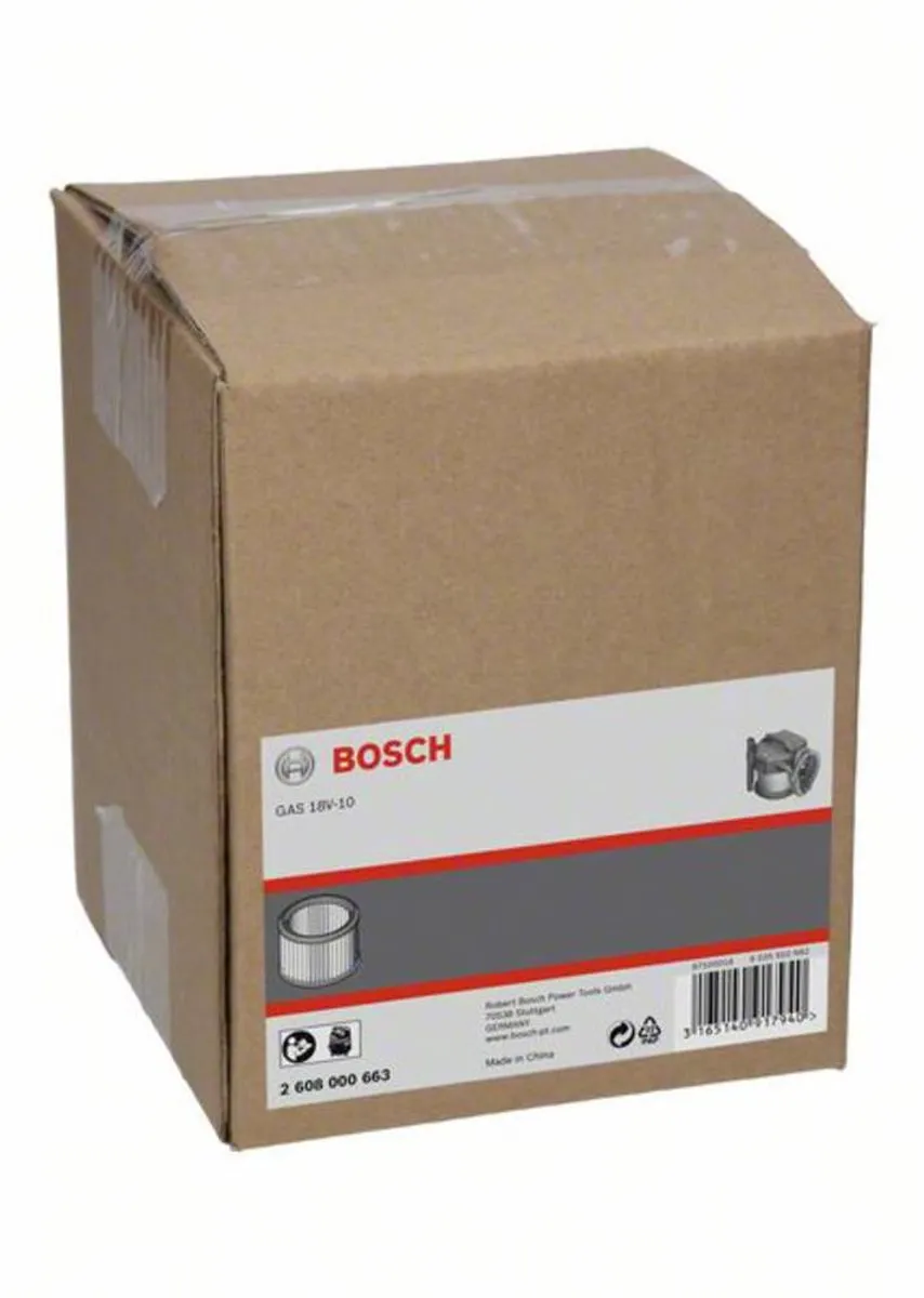 Bosch Professional GAS 18V-10 Filter - 2608000663
