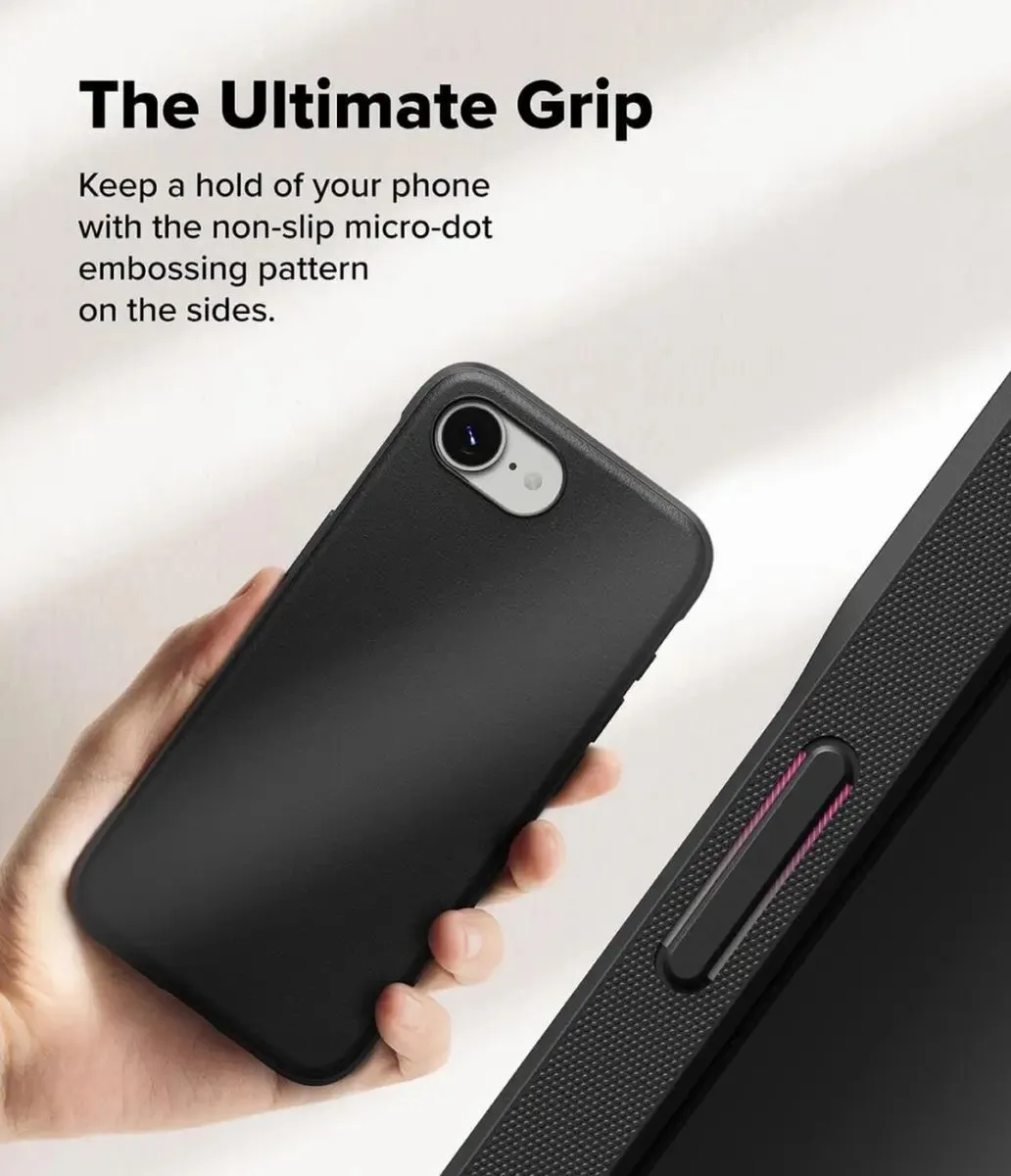 Ringke Onyx Hoesje iPhone 16/17 - Zwart