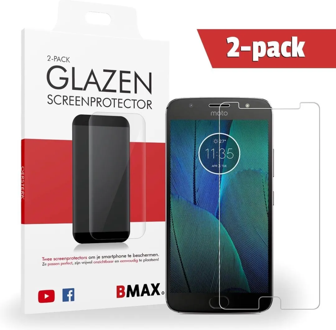 BMAX BMA-2323539 Screenprotector Motorola Moto G5S Plus